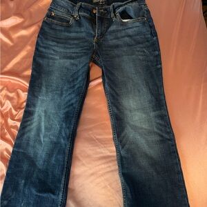 Wrangler Dark Blue Flare Women's Jeans